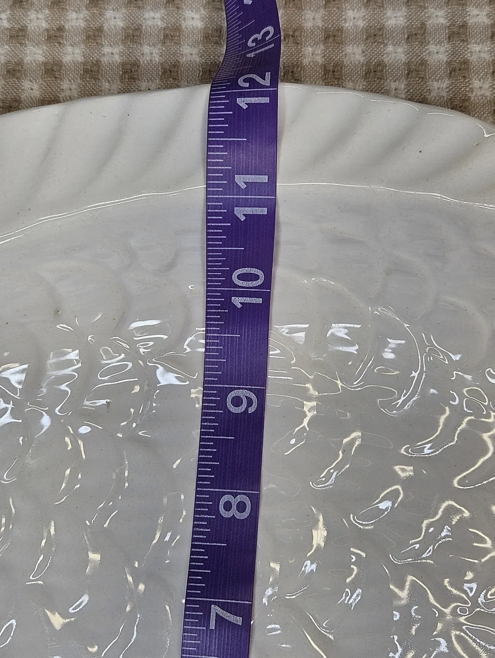 Vintage Calif USA 589 White Ceramic Fish Platter MCM Coastal Seafoid Servewear